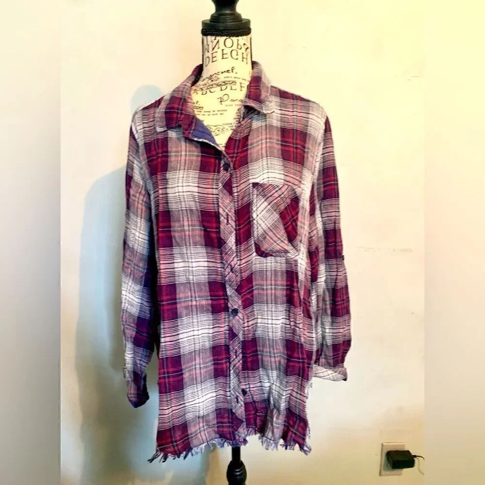 Beach Lunch Lounge flannel shirt